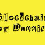 blockchain for dummies poster