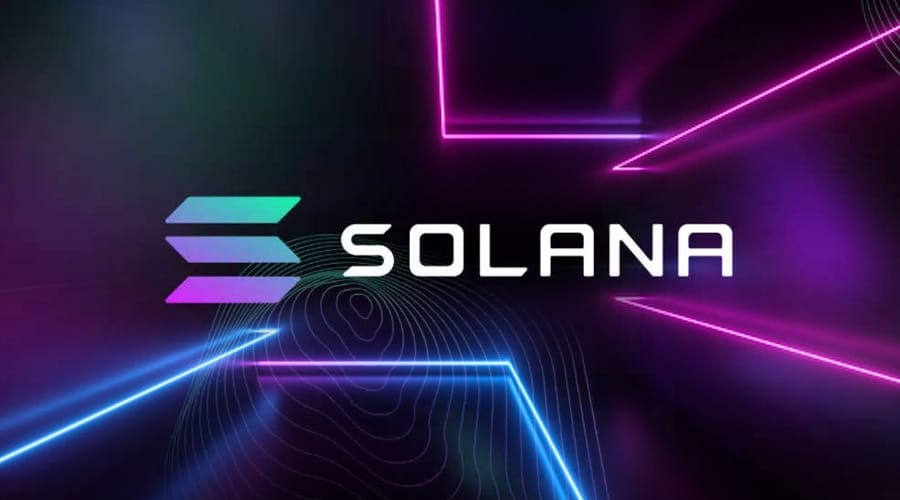 solana blockchain logo - what is solana