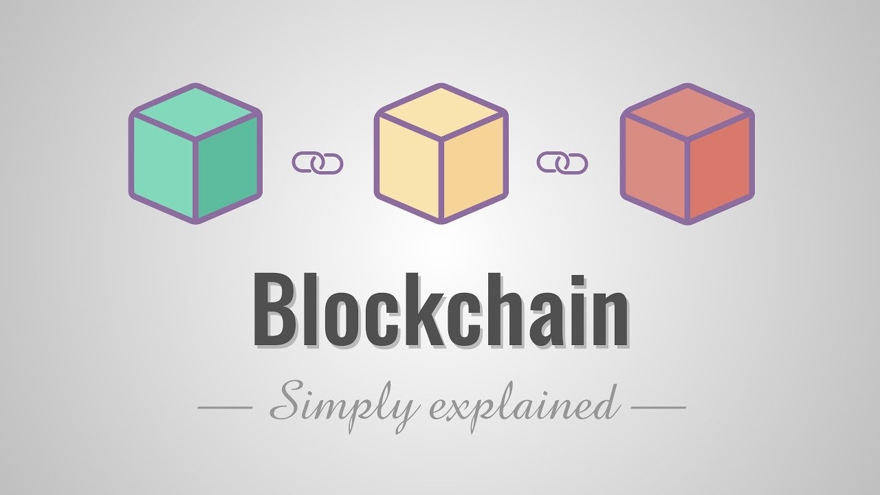 Simply explained blockchain youtube video 