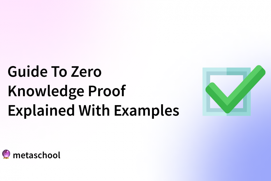 Guide To Zero Knowledge Proof — Explained With Examples - cover image