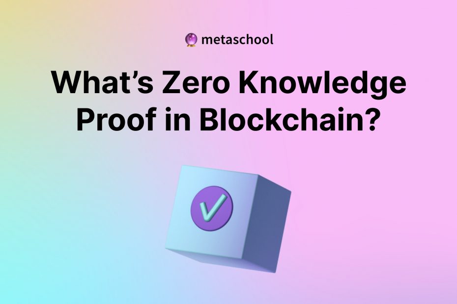 zero knowledge proof