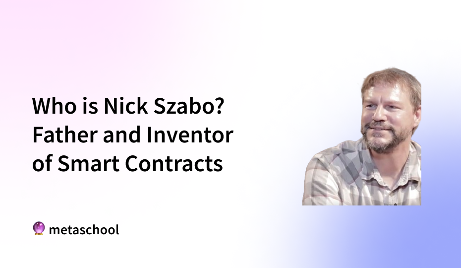 Who is Nick Szabo? Father and Inventor of Smart Contracts - cover image