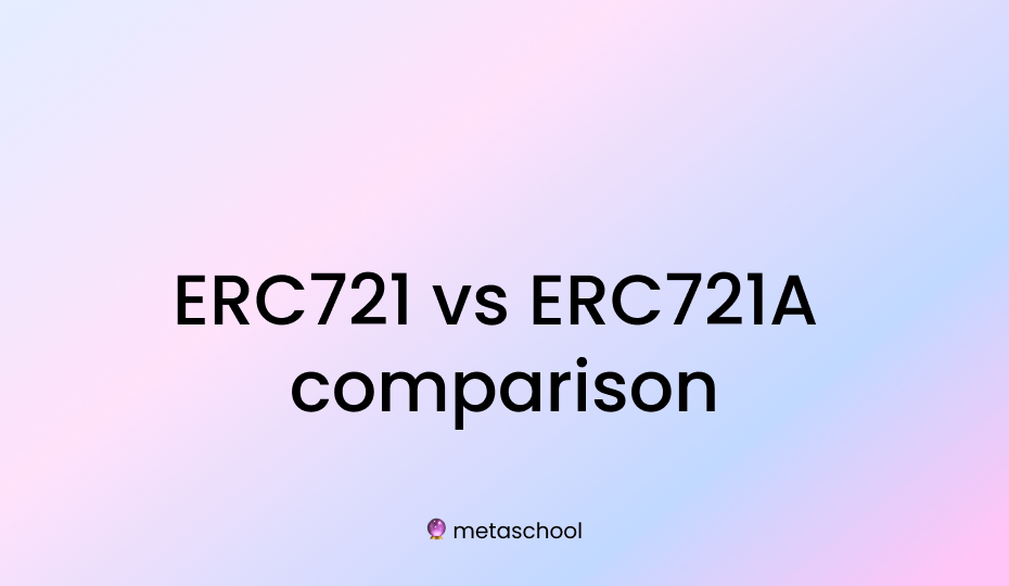 erc721a comparison with erc721 token standard card