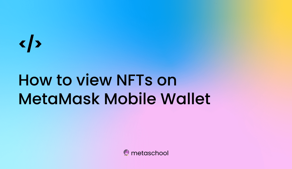 how to view nft in metamask