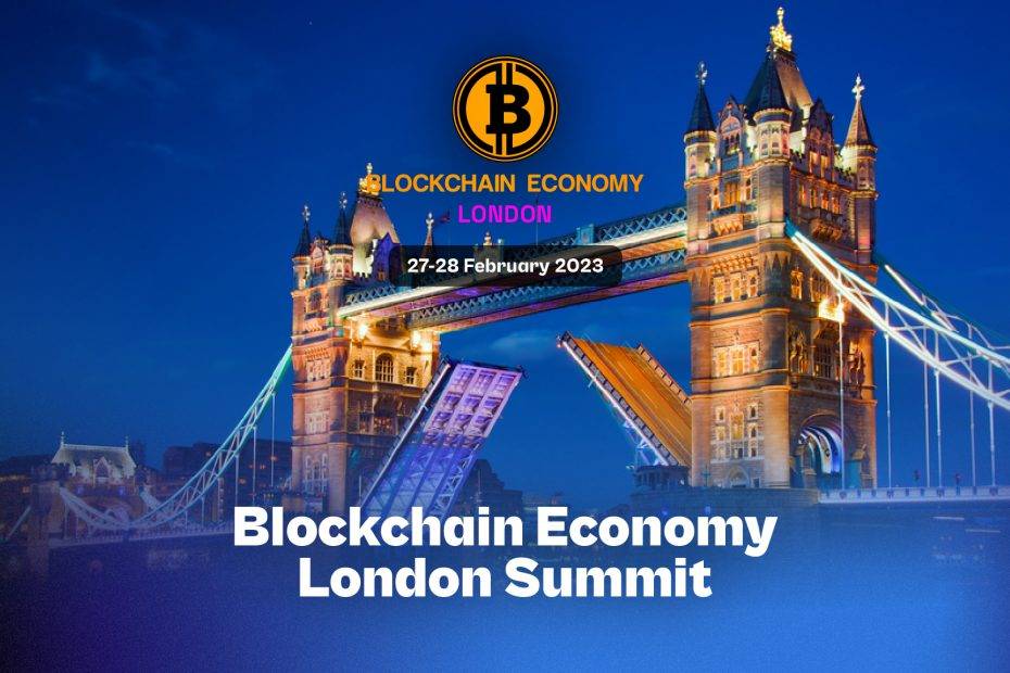 Blockchain Economy London Summit 2023 poster