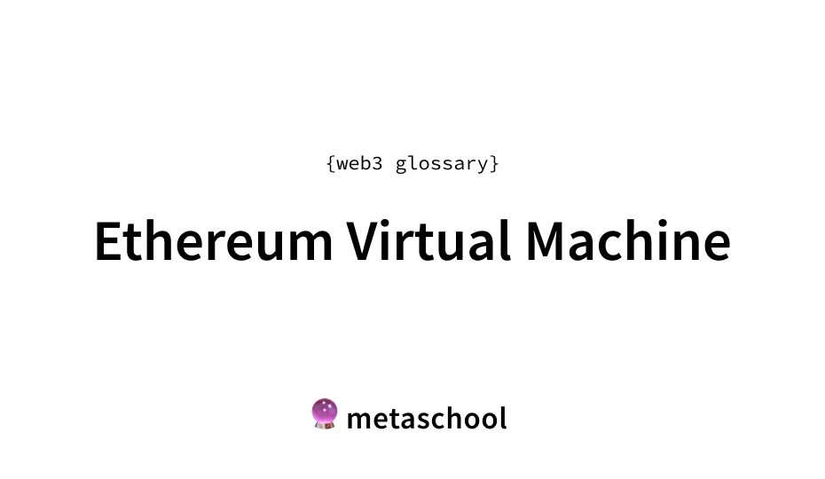 evm meaning crypto glossary article cover