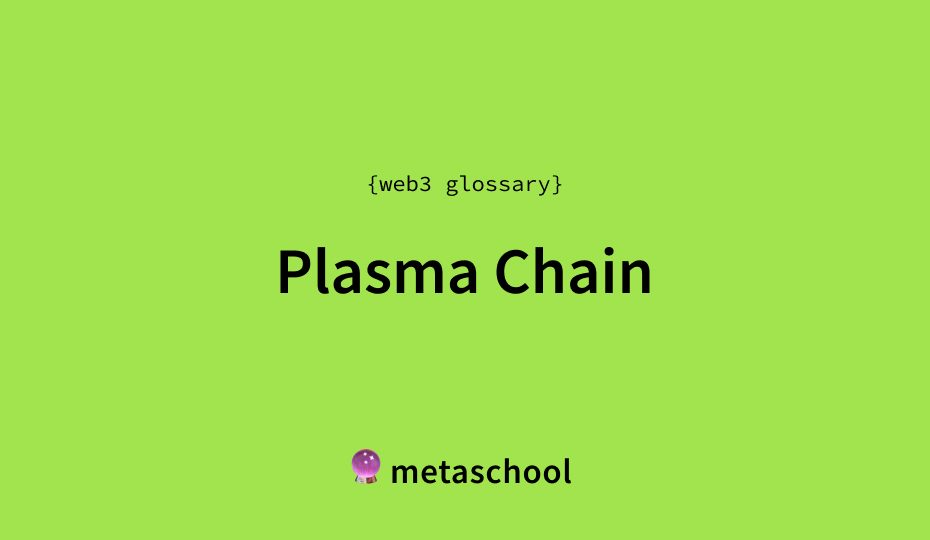 plasma chain meaning crypto glossary article cover