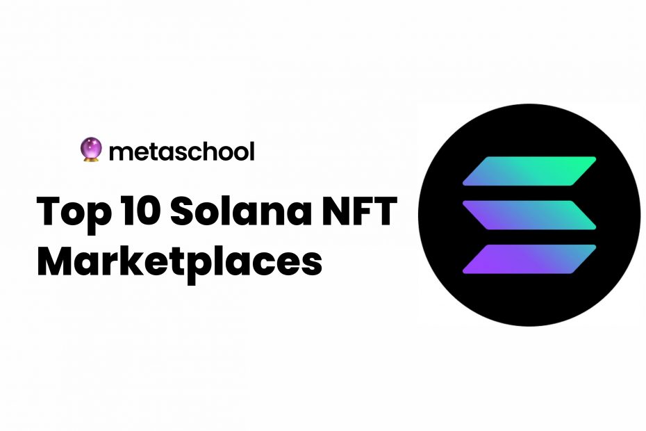 Top 10 Solana NFT Marketplaces Metaschool