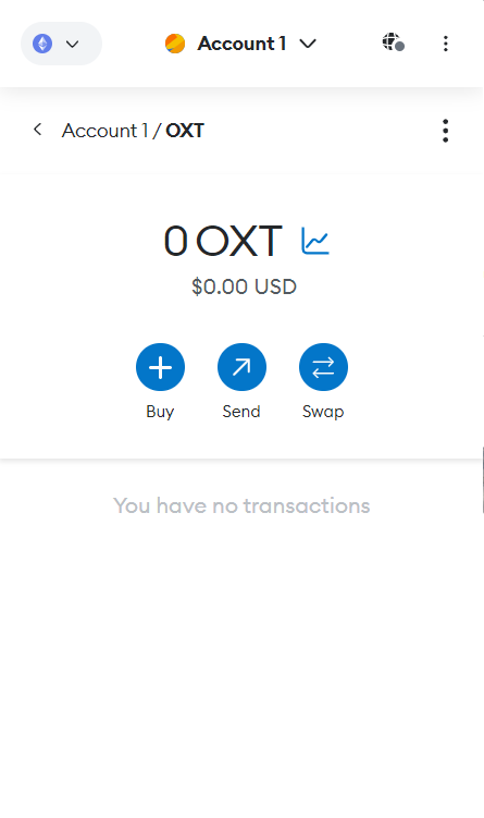 metamask token buying, sending and swapping