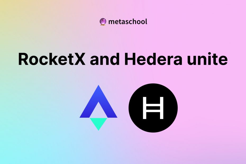 rocketx logo hedera logo