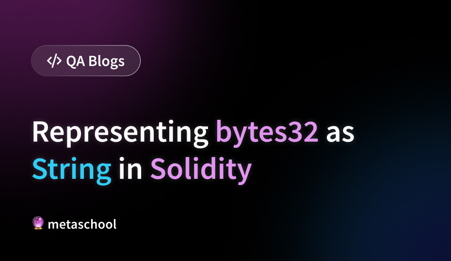 Representing bytes32 as String in Solidity