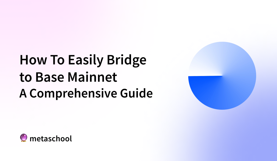 How To Easily Bridge to Base Mainnet (Coinbase L2 Network) — A Comprehensive Guide - cover image