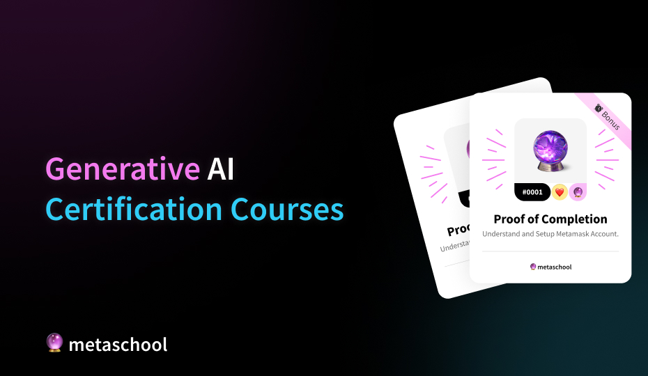 Generative AI Certification Courses