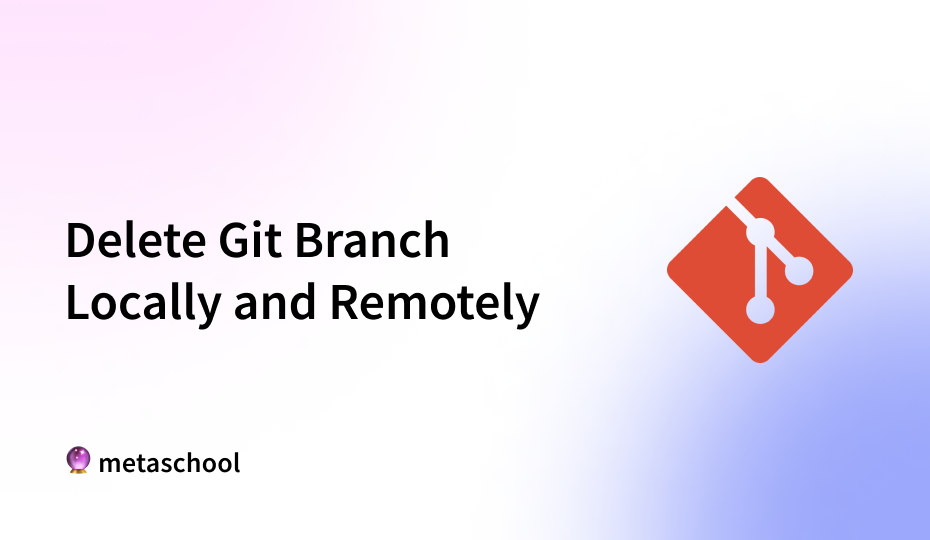 How to Git Delete Branch Locally and Remotely? - cover image