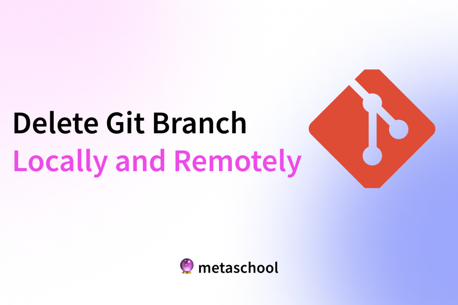 How to Delete Git Branch Locally and Remotely?