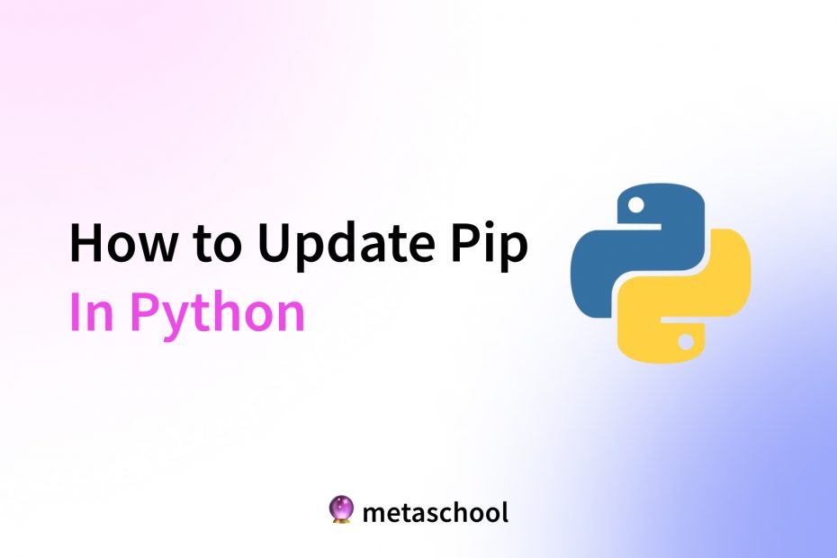 How to update pip?