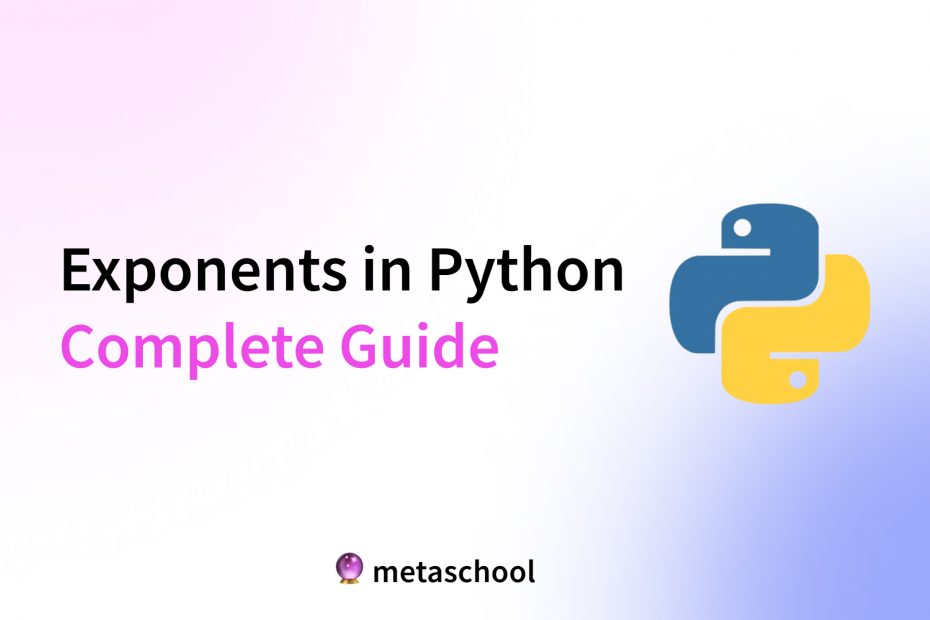 Python Exponent: Complete Guide To Exponents in Python