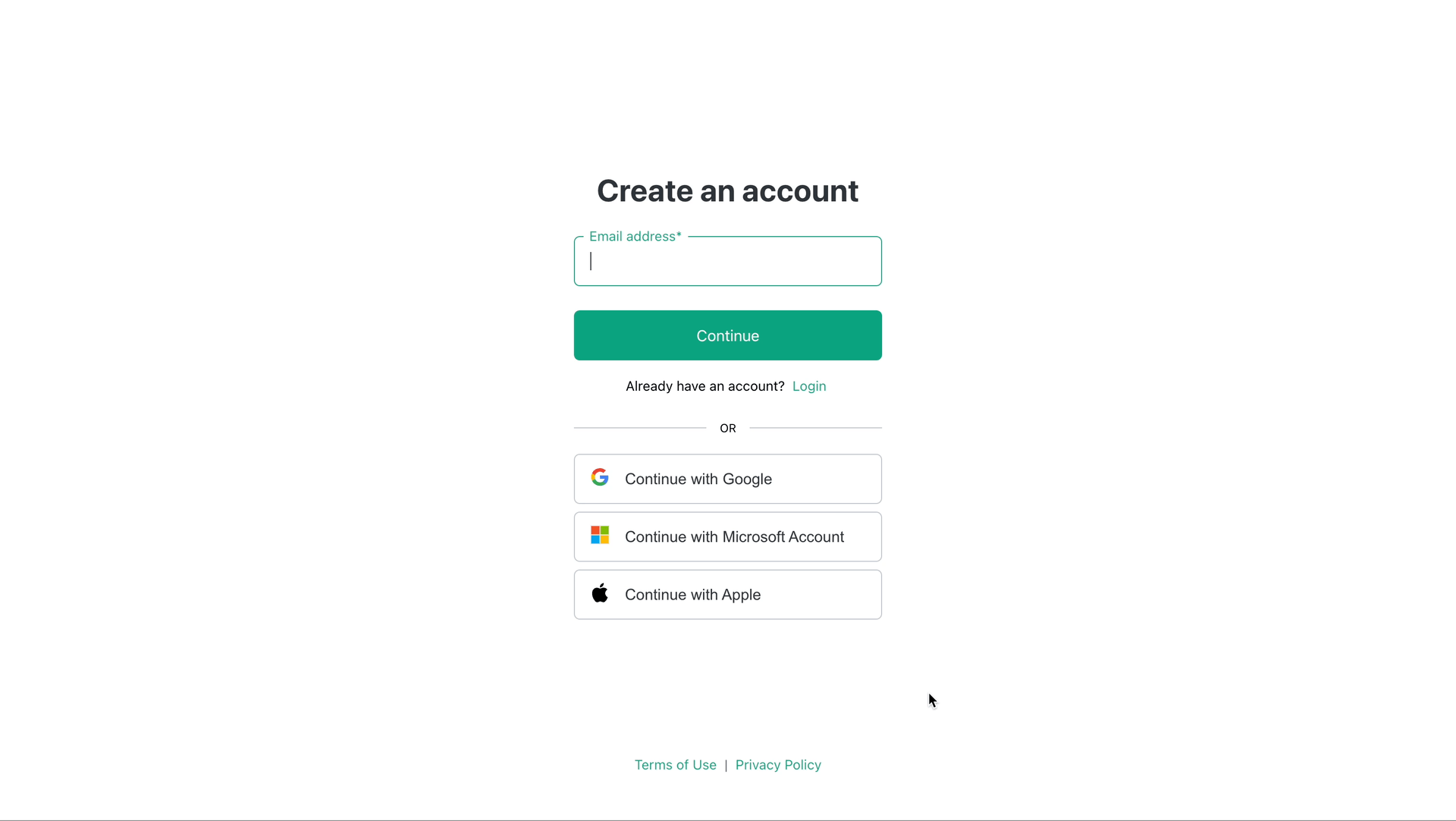 OpenAI Signup process