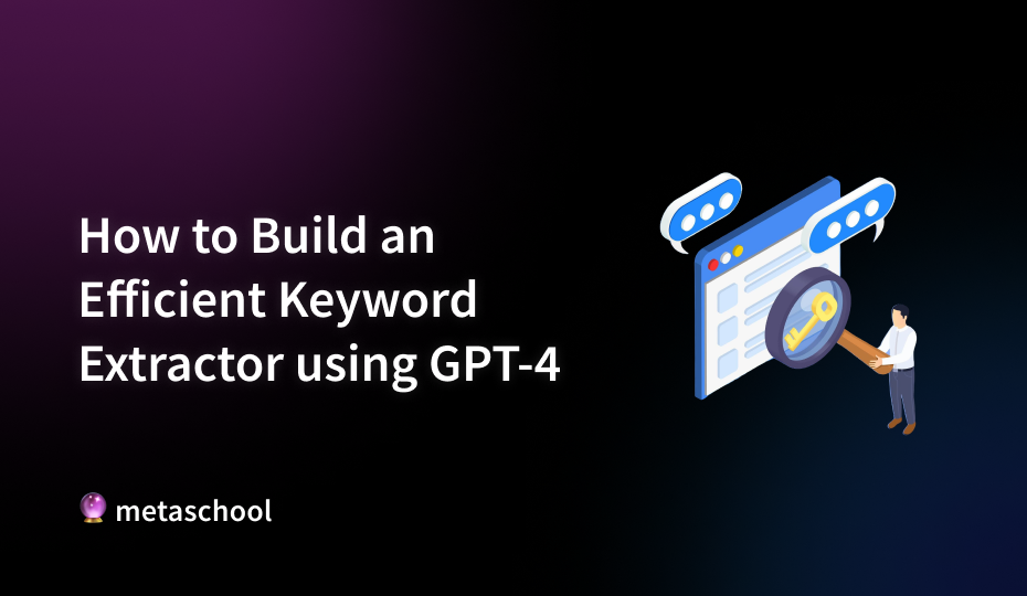 Keyword Extractor using GPT-4 - cover image