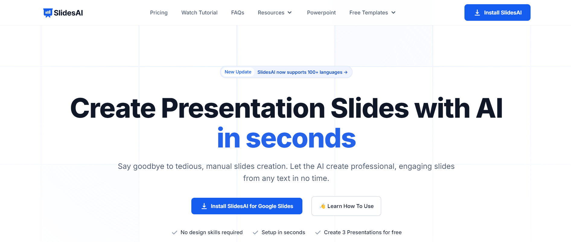 Slides AI presentation maker