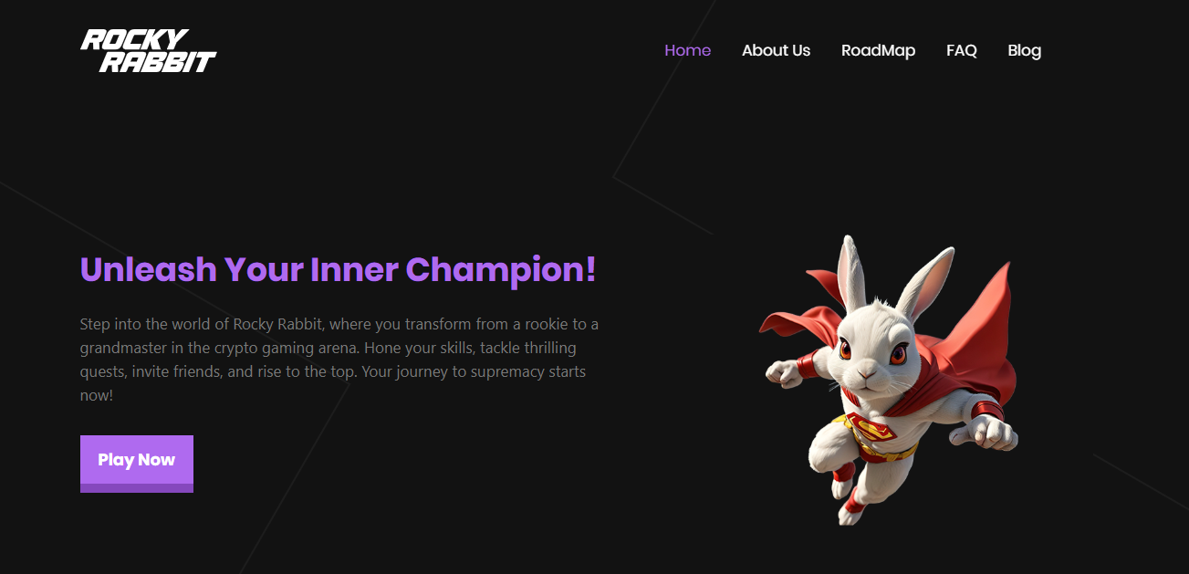 Rocky Rabbit Tap to Earn Crypto Game