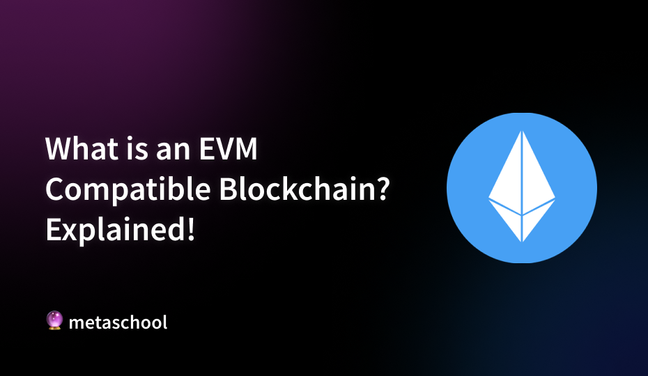 What is an EVM Compatible Blockchain? Explained! - cover image