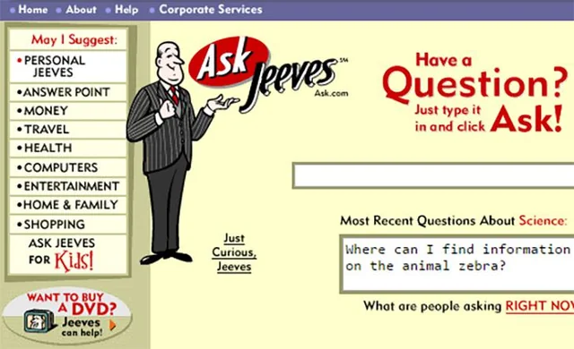 RAG - ask jeeves