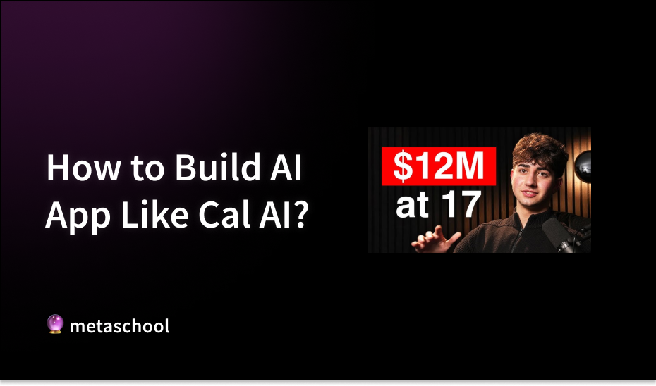 Build AI App like Cal AI - $1m/mo AI App